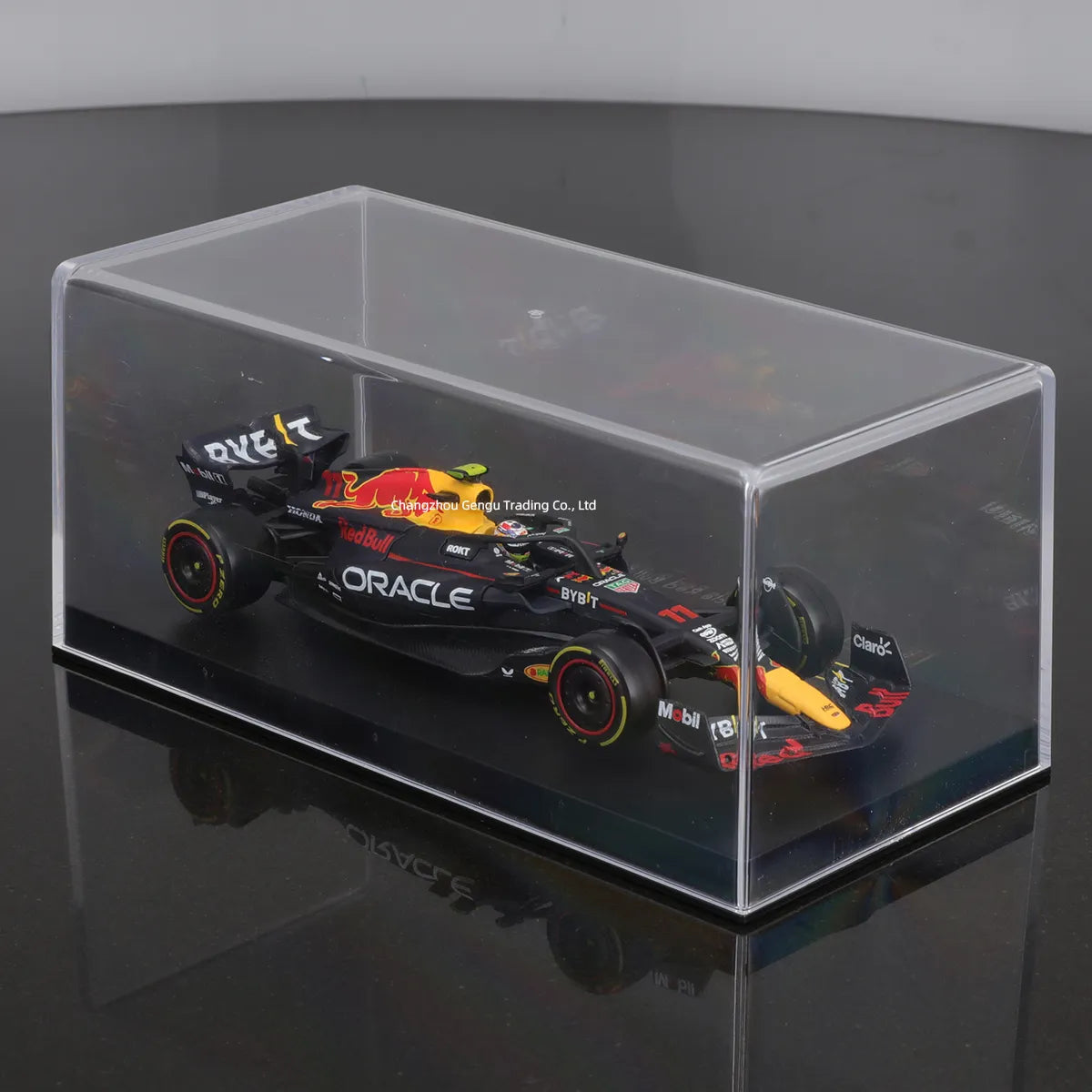 Bburago 1:43 Red Bull 2023 F1 Racing RB19 Die Cast Vehicles Model Formula Racing Car Toys Acrylic Box